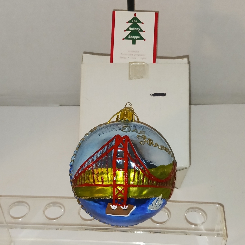 San Francisco Ornament, Vintage NIB - Picture 4 of 11